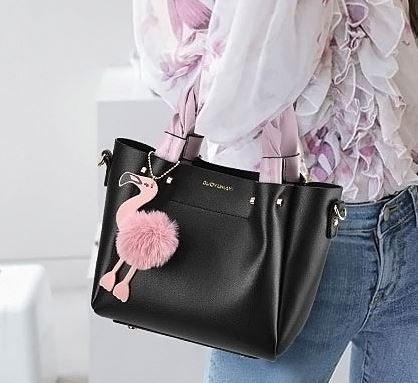 Sac Flamant Rose Pastel