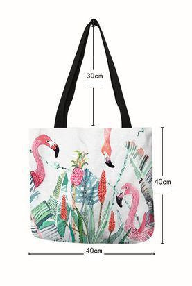 Sac Flamant Rose Hibiscus