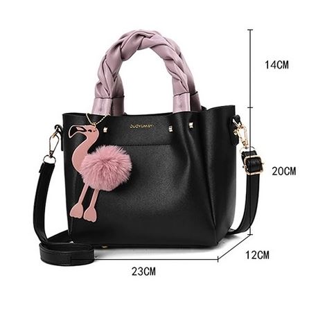 Sac Flamant Rose Camel
