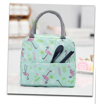 petit sac isotherme flamant rose