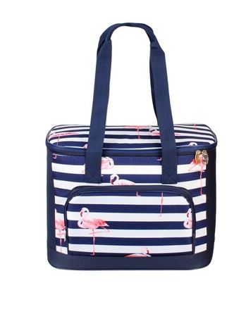 sac isotherme grand flamant rose