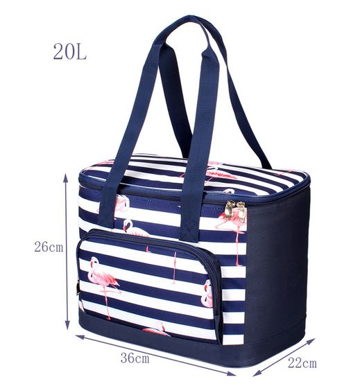 Sac Isotherme Flamant Rose XL