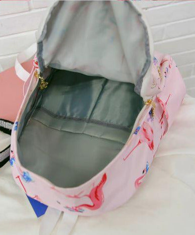 sac a dos flamant pour fille