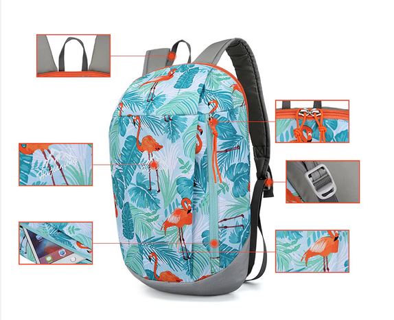 sac a dos flamant rose pour rando pas cher