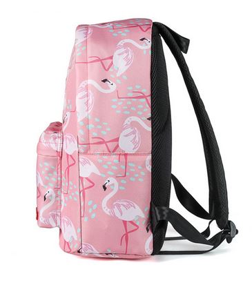 beau sac a dos flamant rose bretelles reglables