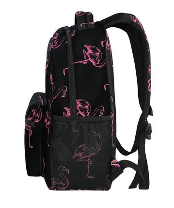 sac a dos flamant rose qualite bretelles confort