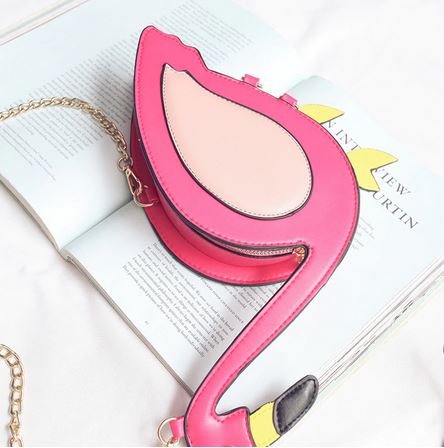 Sac en Forme de Flamant Rose