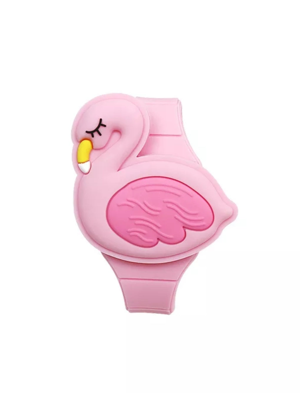 Montre flamant rose pour enfant