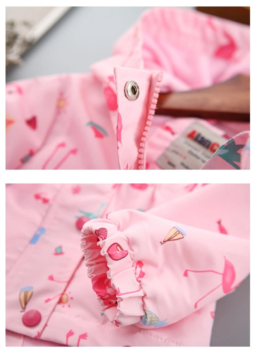 Anorak Flamant Rose