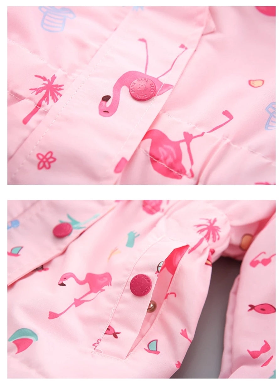 Anorak Flamant Rose