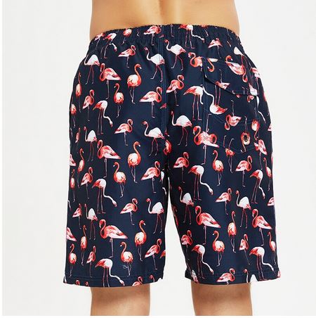 maillot de bain garcon flamant rose