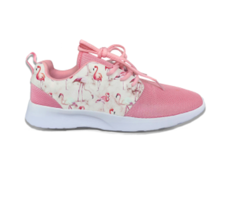 sneakers flamant rose femme