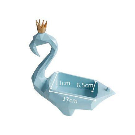 statue flamant rose neon