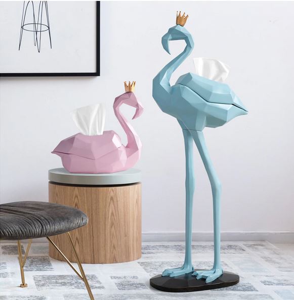 Statue Flamant Rose Intérieur