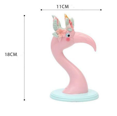 bibelot flamant rose