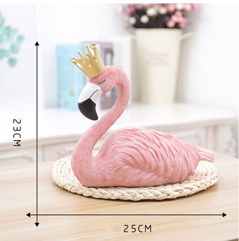 taille de la reine flamant rose