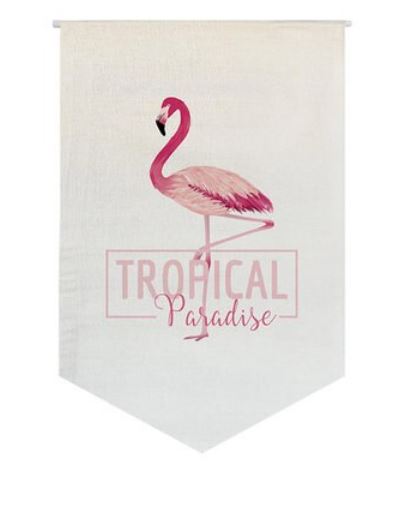 store en pointe flamant rose