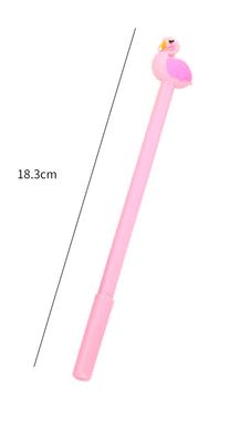 stylo flamant rose noire