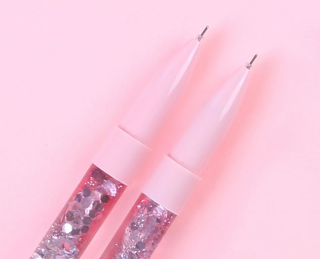 Stylo Flamant Rose Paillettes