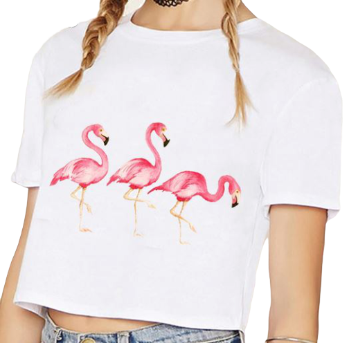 croc top femme fille flamant rose pas cher fun