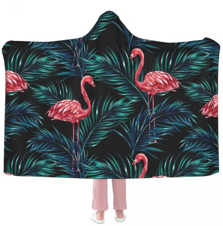 plaid flamant rose chaud