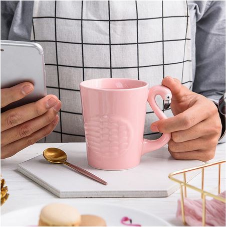 tasse flamant rose originale
