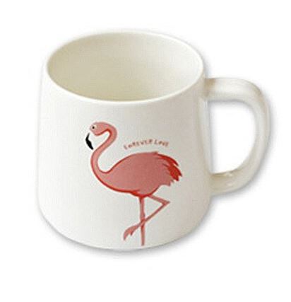 tasse fantaisie flamant rose