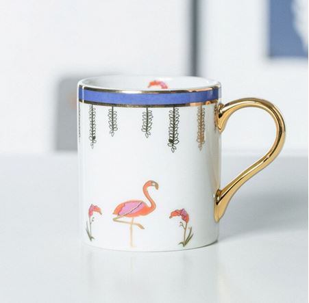 tasse luxe flamant rose
