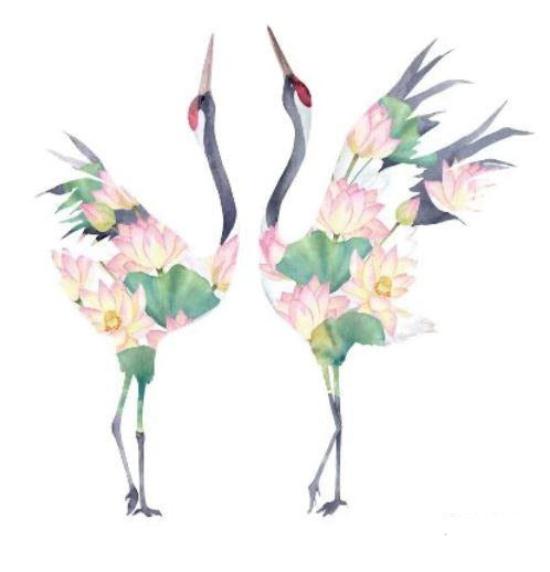 Tatouage Flamant Rose temporaire femme