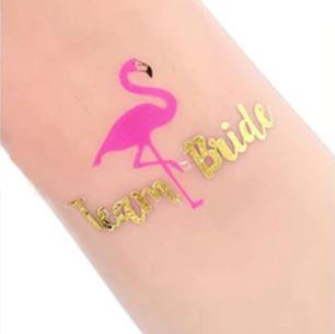 Tatouage Flamant Rose EVJF