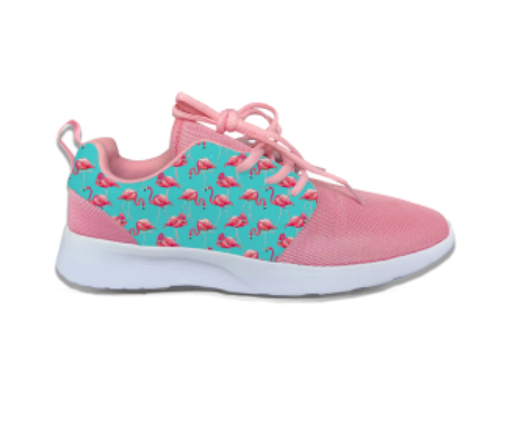 tennis flamant rose pas cher