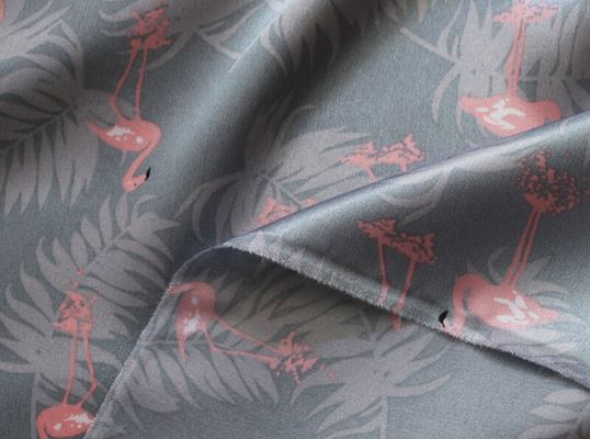 tissu flamant rose au metre