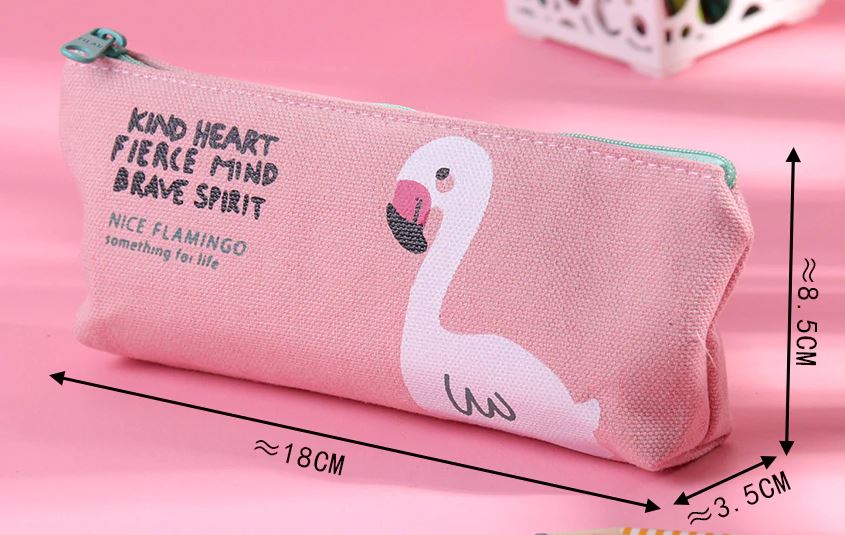Trousse École Flamant Rose Cactus