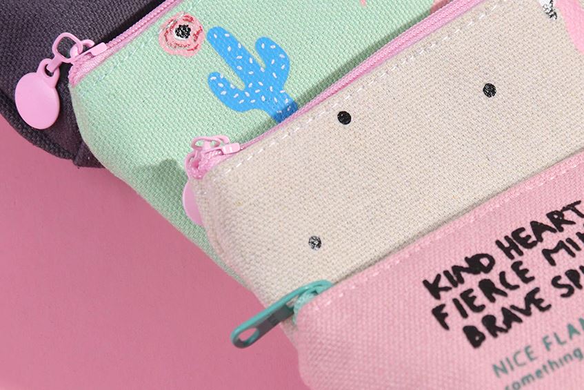 Trousse École Flamant Rose Pastel