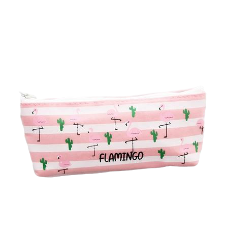 petite trousse avec flamant rose