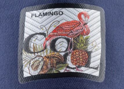 Casquette Flamant Rose Ananas Blanc