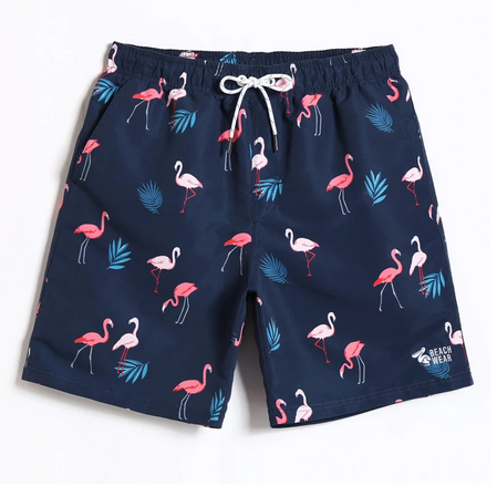maillot de bain homme flamant rose pas cher