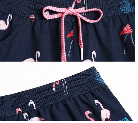 maillot de qualite homme flamant rose