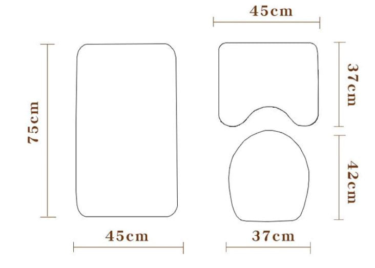 Lot pour Salle de Bain Flamant Rose Camargue