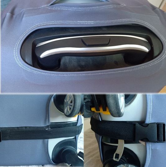 Valise Flamant Rose Réaliste