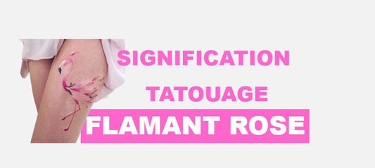 signification tatouage flamant rose