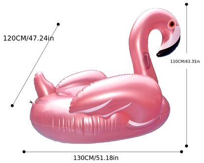 Bouée Flamant Rose Géante