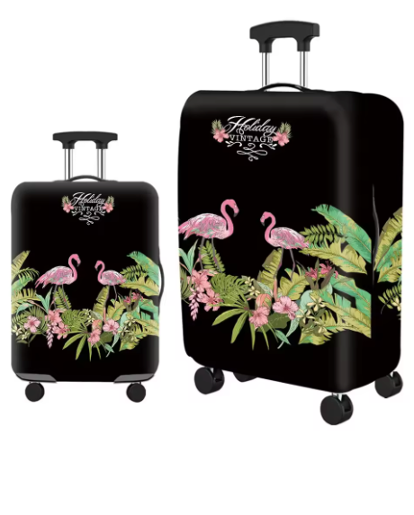 valise flamant rose retro