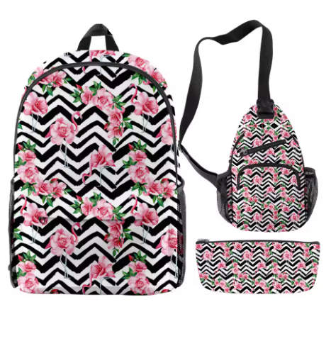 sac a dos flamant rose princesse rose