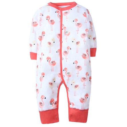 pyjama combinaison flamant rose enfant bebe