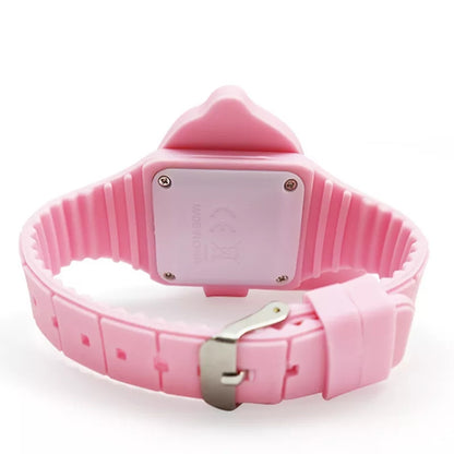 Montre Flamant Rose en Silicone