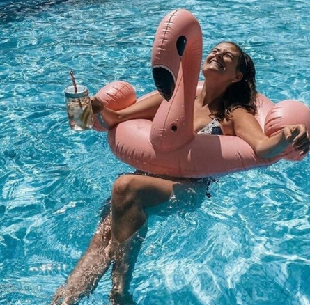 bouee flamant rose pas chere