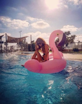 bouee flamant rose pour poolparty