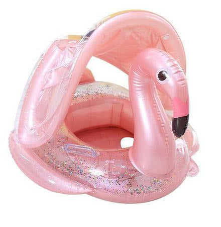 bouee flamant rose pour bebe