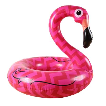 grosse bouee flamant rose